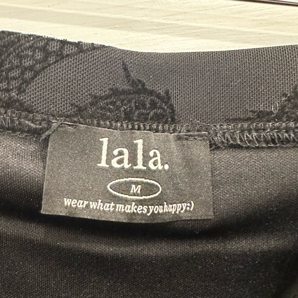 Dressed in LALA Enchantress Mesh Burnout Dragon Skirt - Black - Medium - Picture 6 of 6